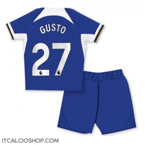 Chelsea Malo Gusto #27 Prima Maglia Bambino 2023-24 Manica Corta (+ Pantaloni corti)